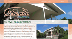 Desktop Screenshot of amalia-apartments.com